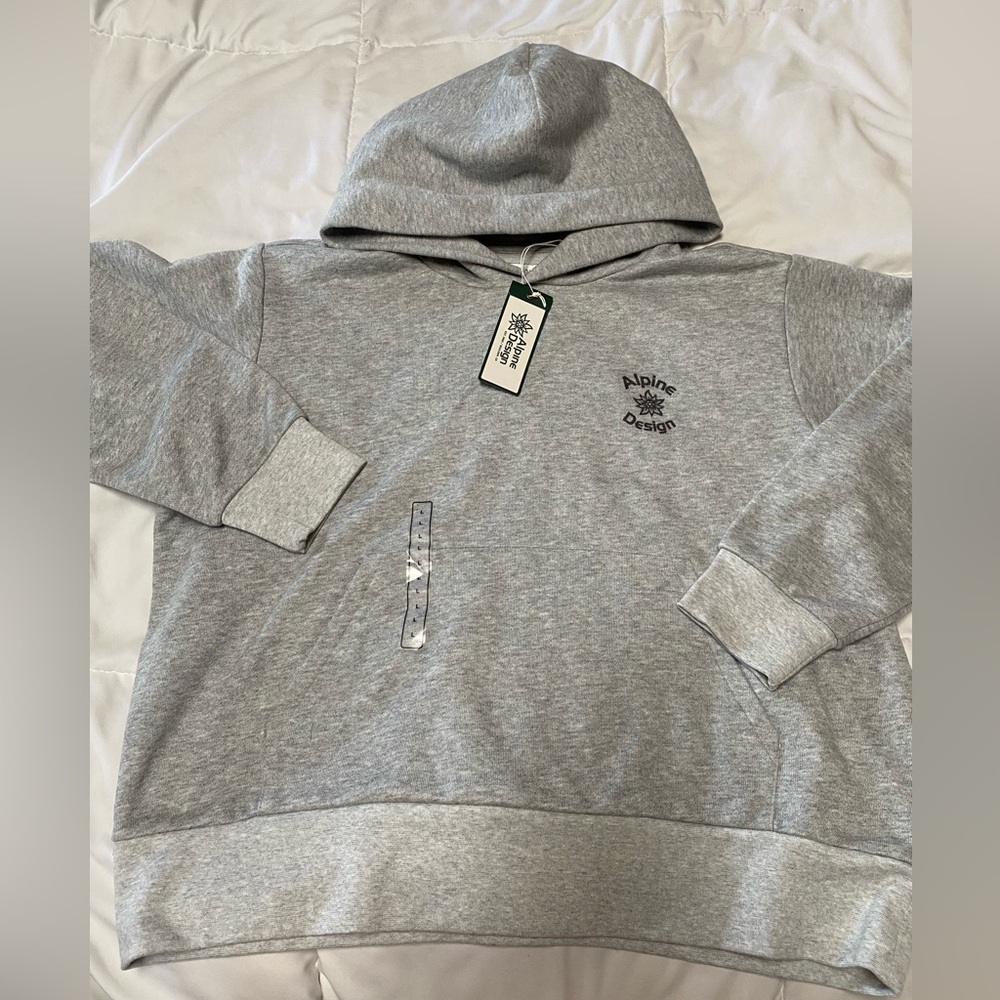 Alpine Design Heather Gray Hoodie